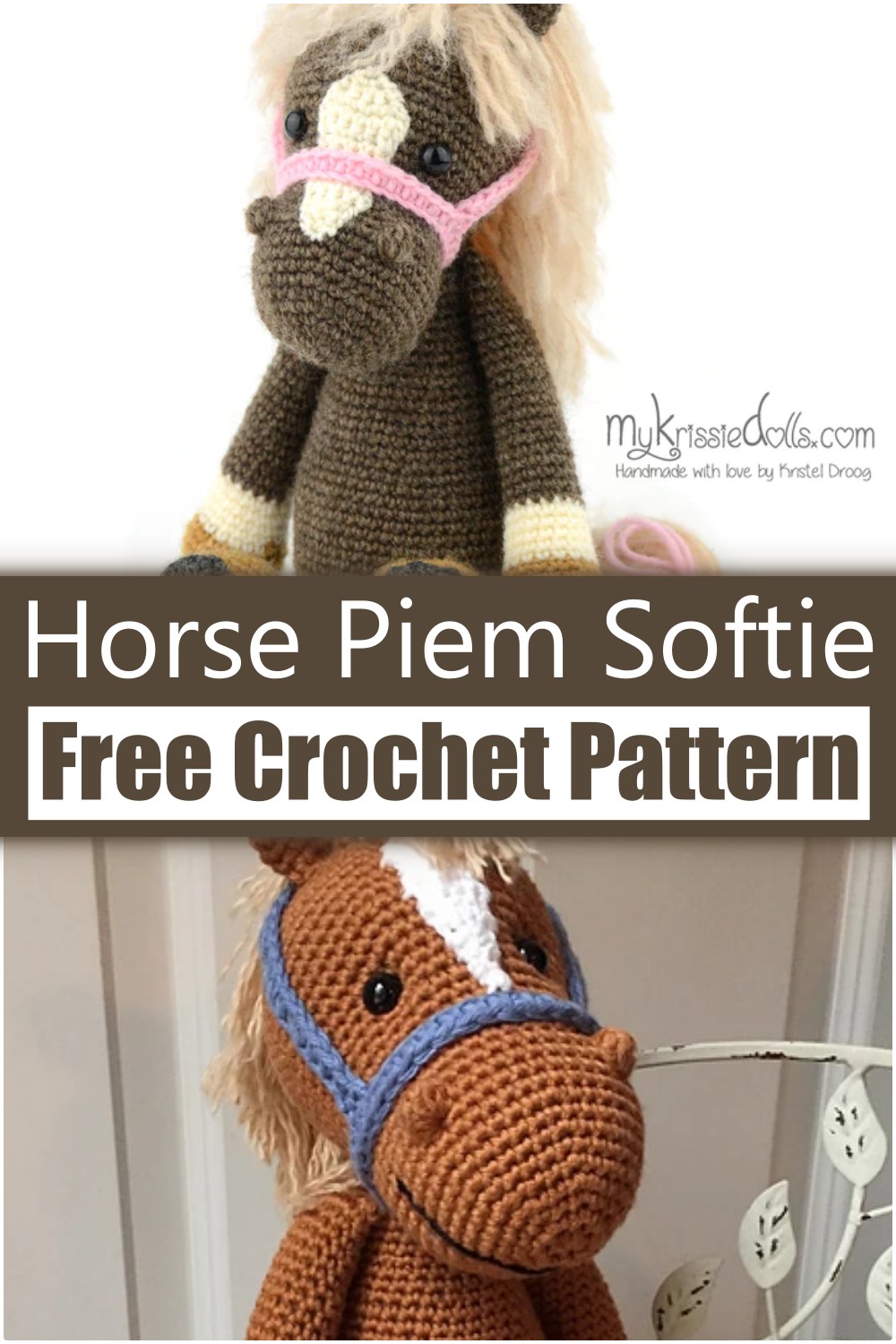 Horse Piem Softie Crochet Pattern