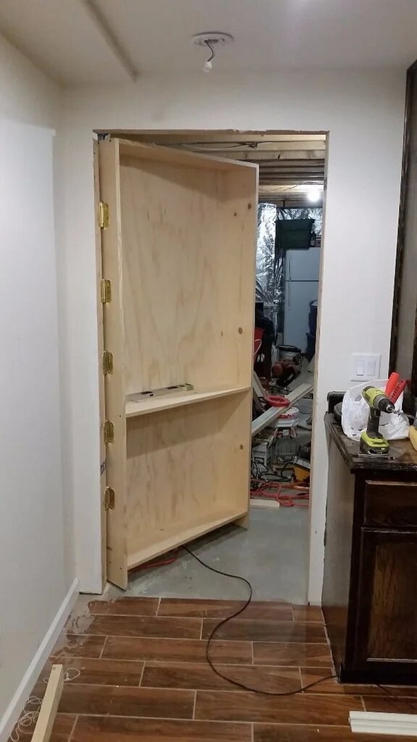 How To Build A Hidden Door In A Wall
