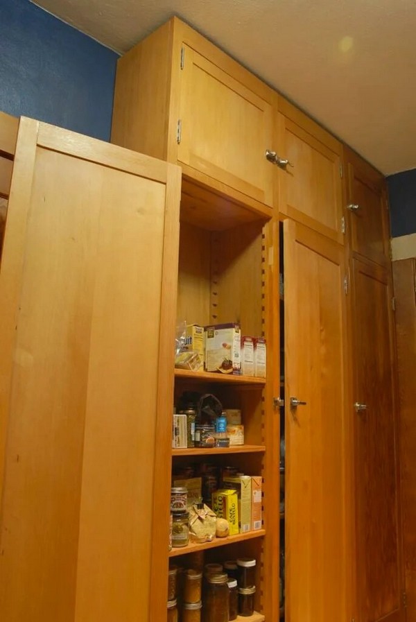 Corner Pantry Cabinet Idea