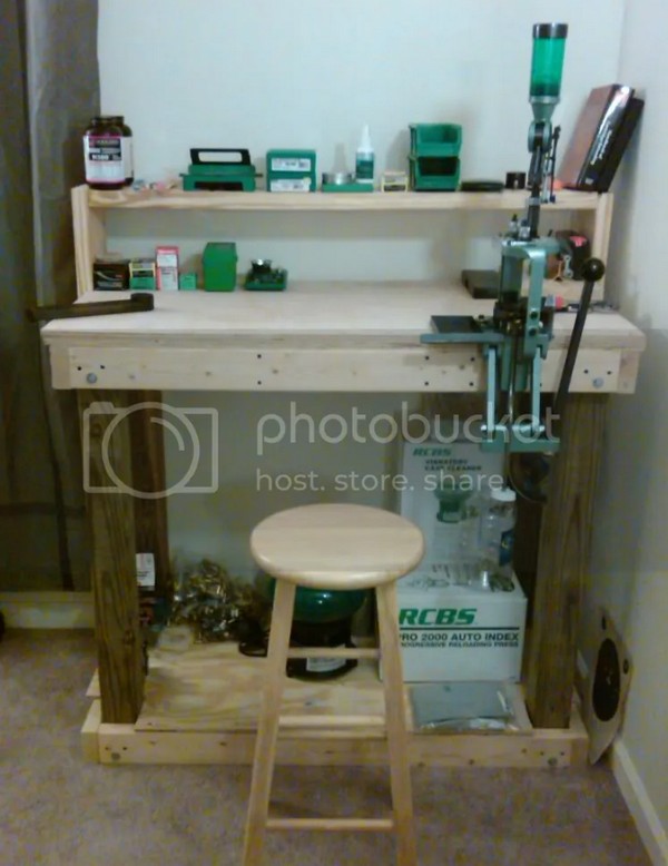 How To Build Ammo Reloading Bench
