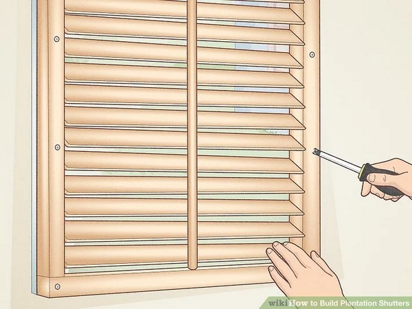 How To Build Plantation Shutters
