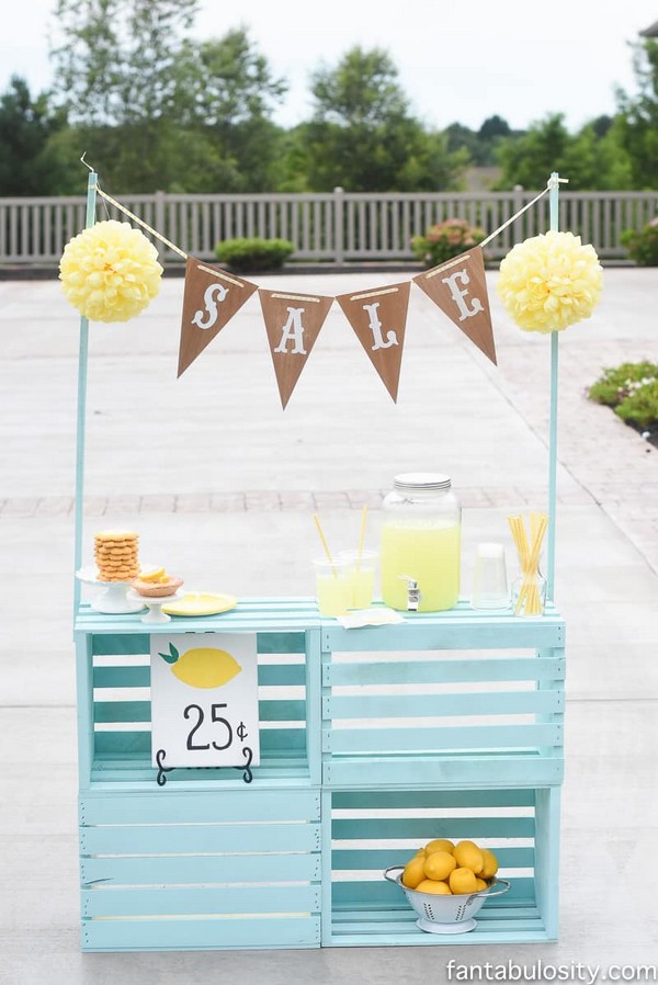 How To Make A Lemonade Stand Out Of Wood