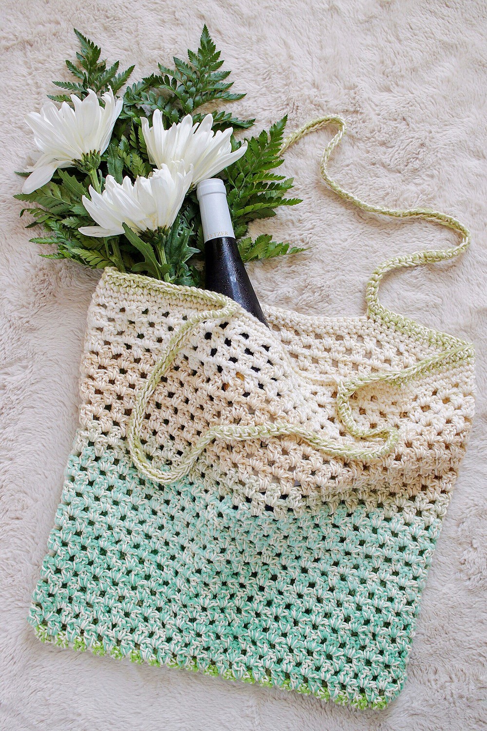 Market Tote Crochet Bag Pattern Free