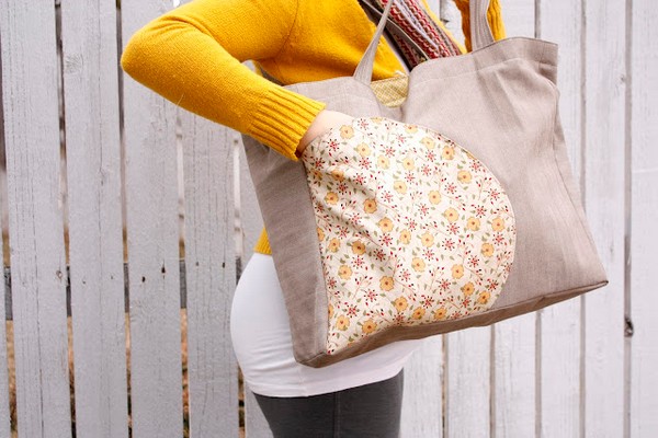 Canvas Tote Bag Sewing Pattern