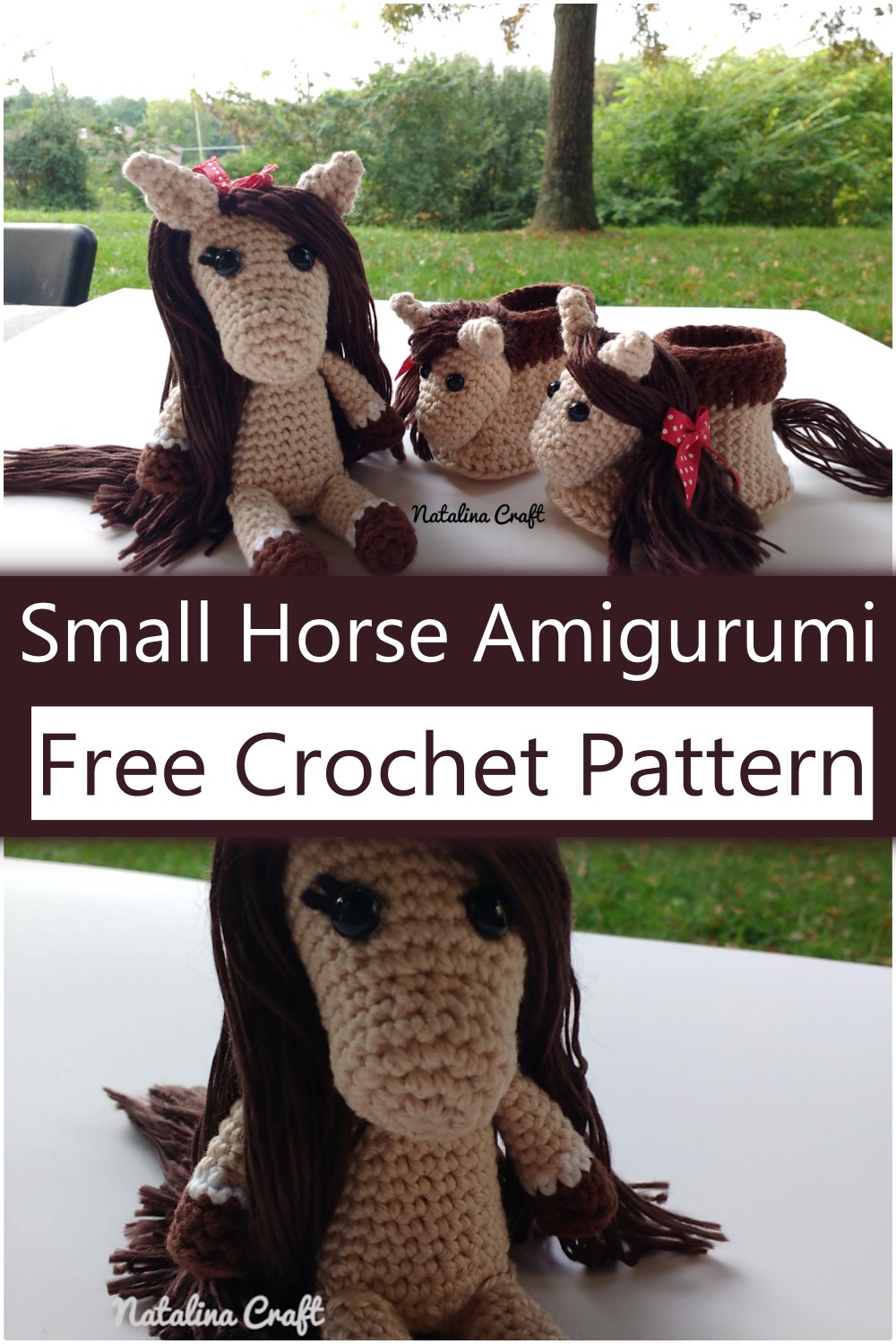 Small Crochet Horse Amigurumi Pattern