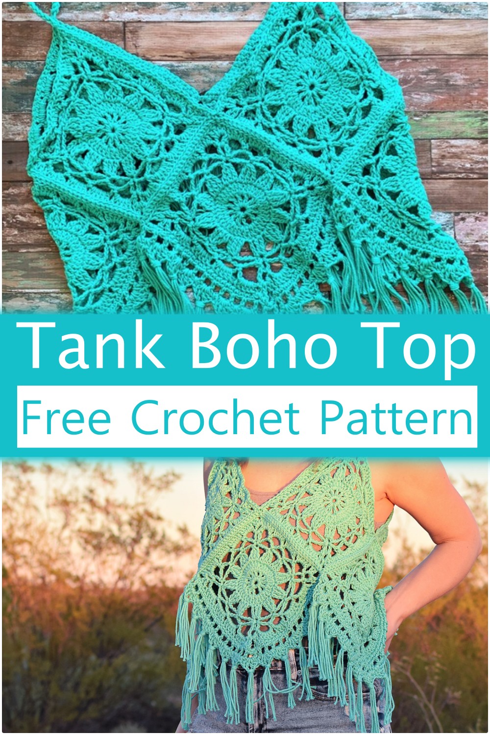 Tank Crochet Boho Top Pattern