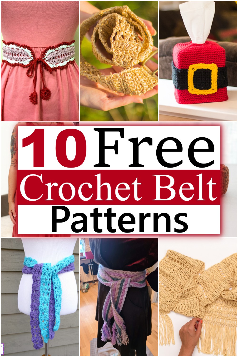 10 Crochet Belt Patterns