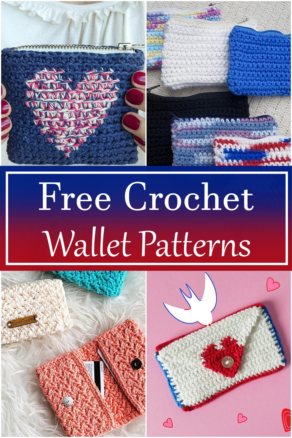 10 Free Crochet Wallet Patterns