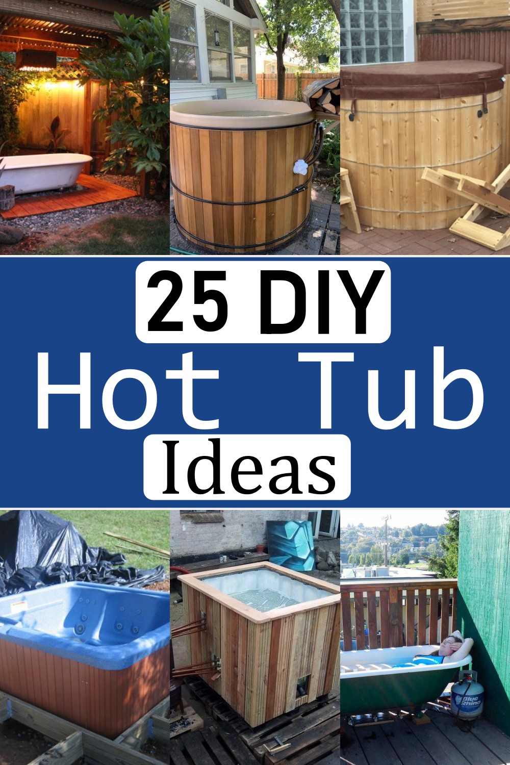 25 DIY Hot Tub Plans