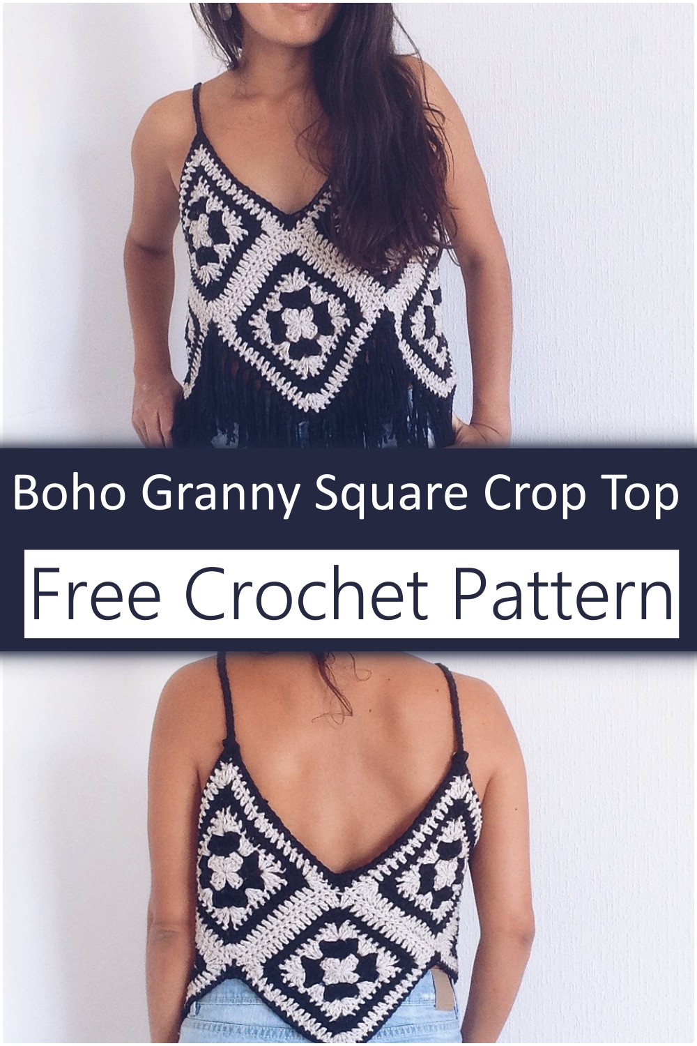 Boho Crochet Fringe Top Pattern Free