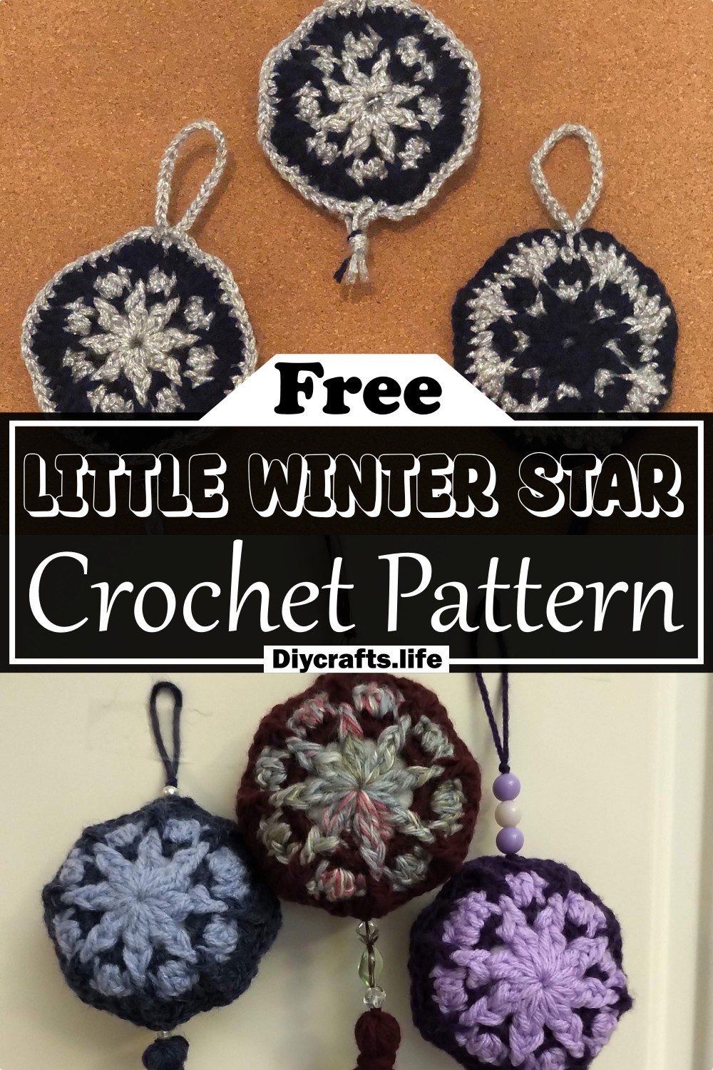 Crochet Little Winter Star Pattern