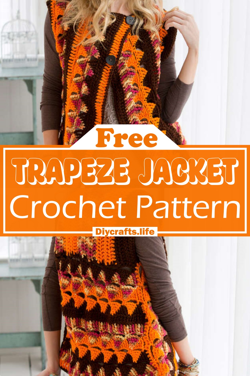 Crochet Trapeze Jacket Pattern