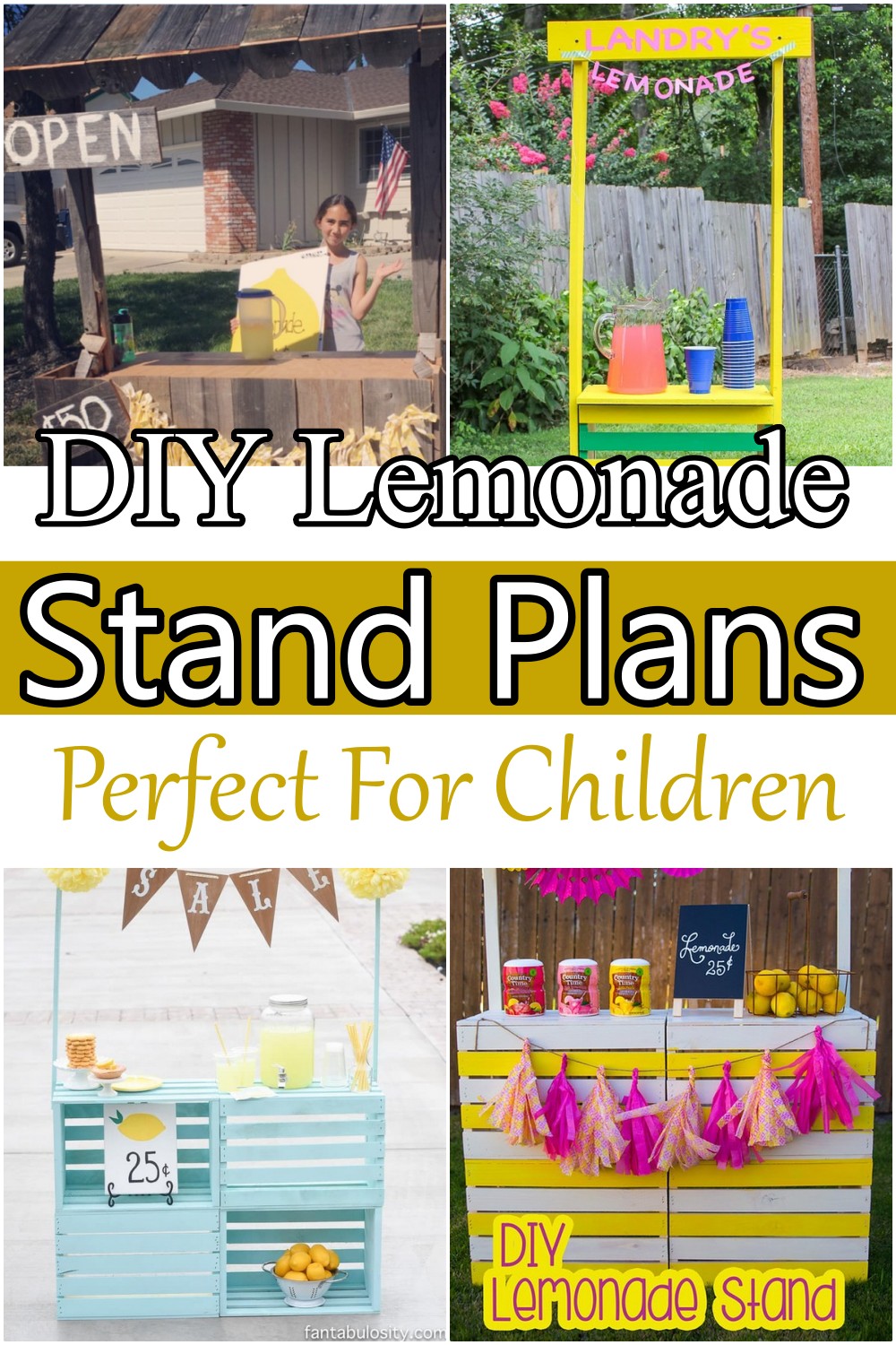 DIY Lemonade Stand Plans