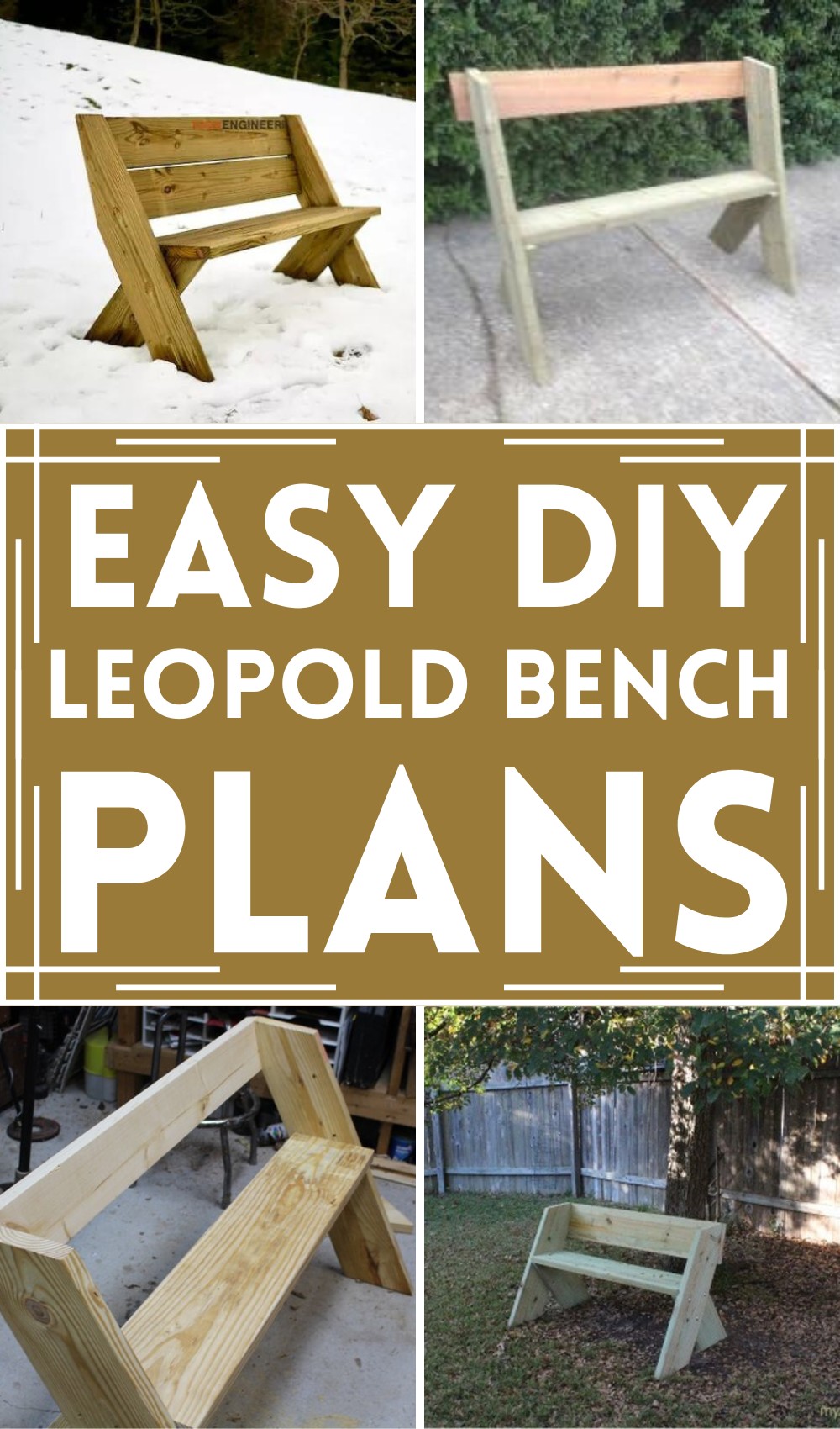 DIY Leopold Bench Plans
