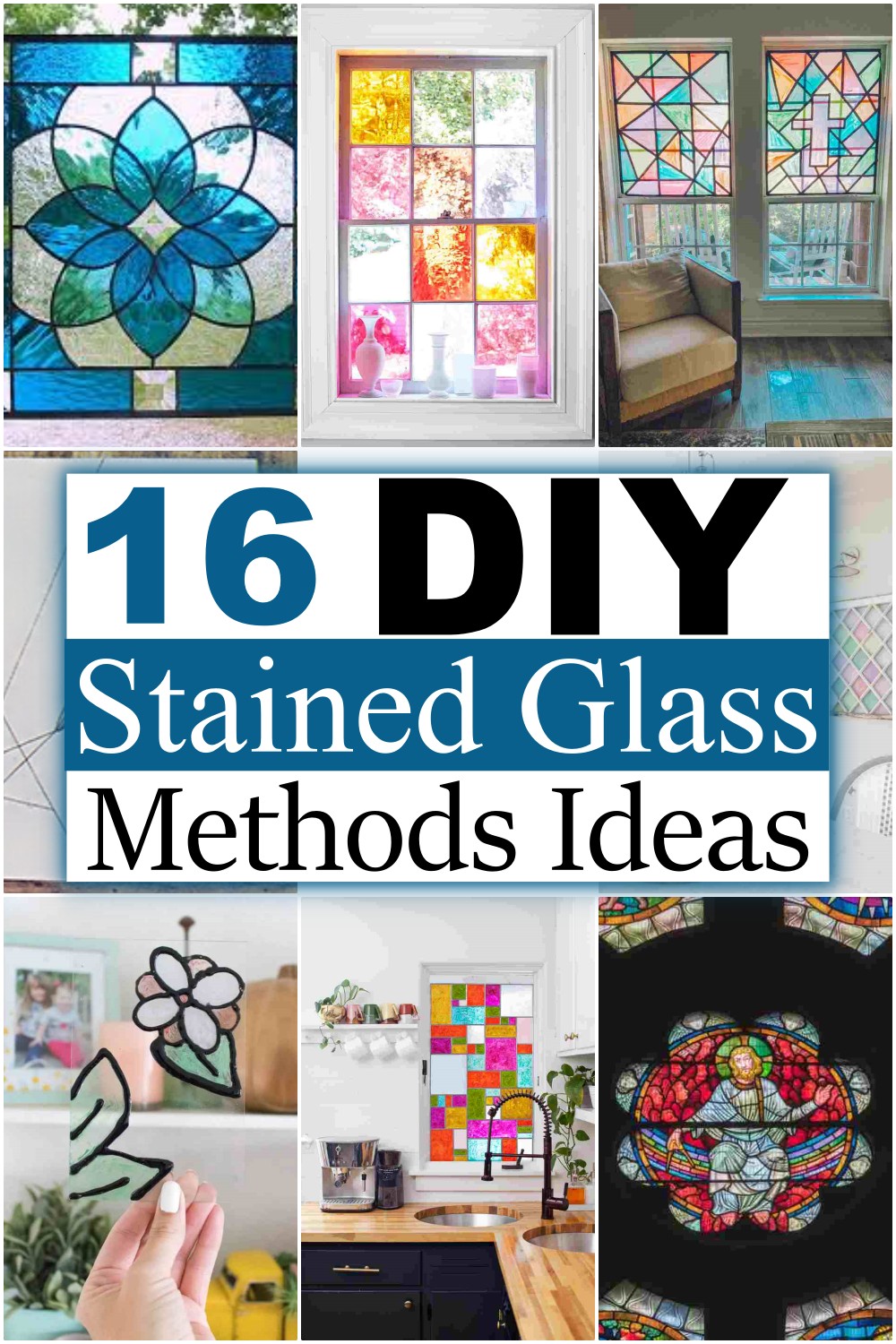 DIY Stained Glass Methods
