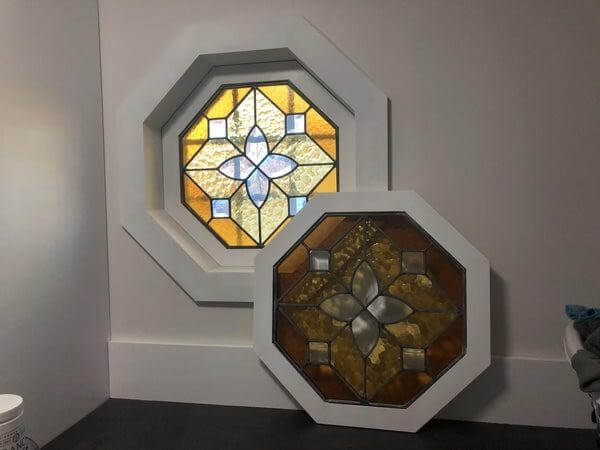 DIY Stained Glass Window Inserts