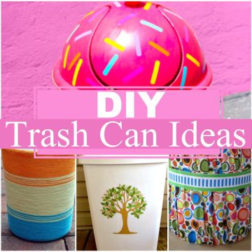 DIY Trash Can Ideas