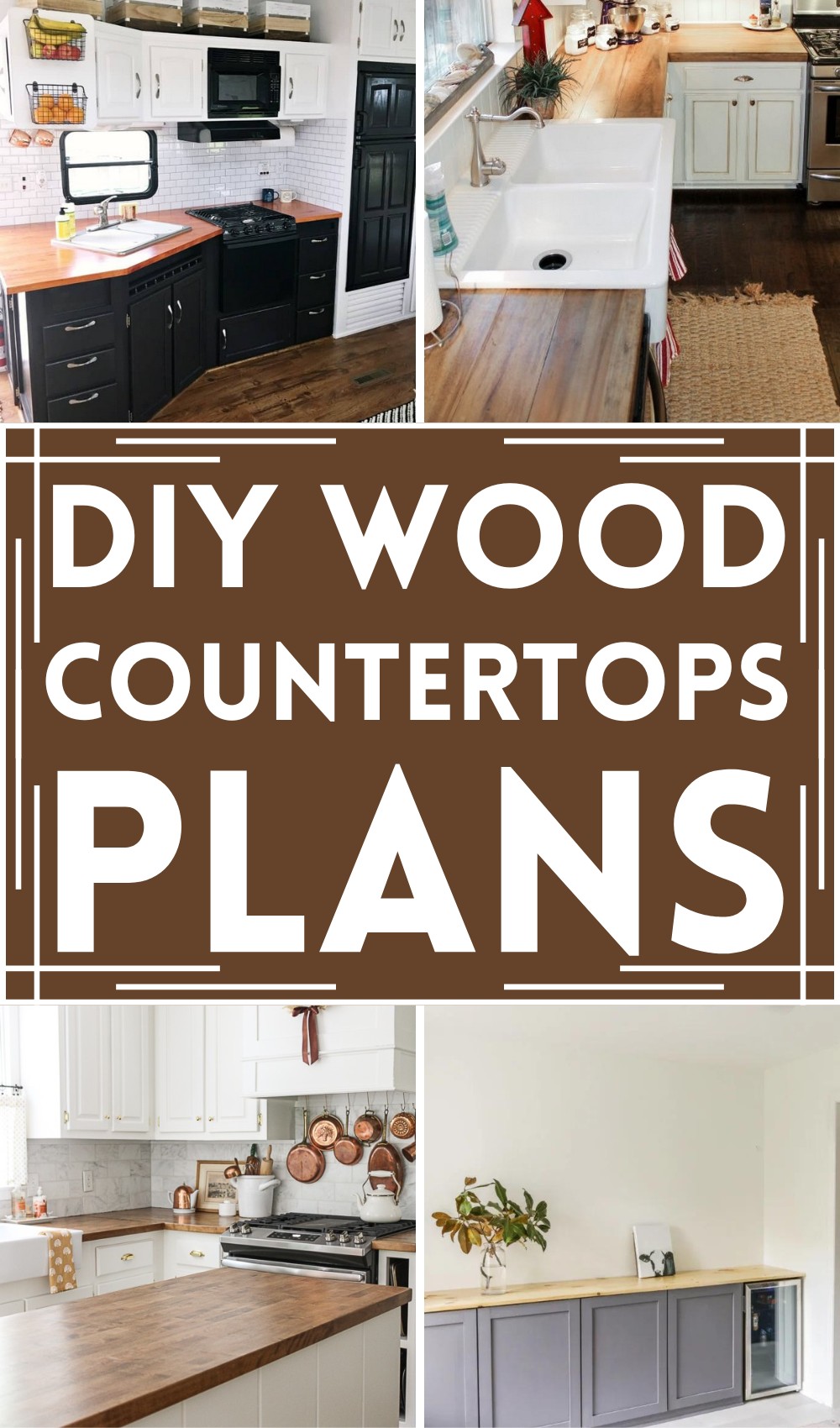 DIY Wood Countertops Plans