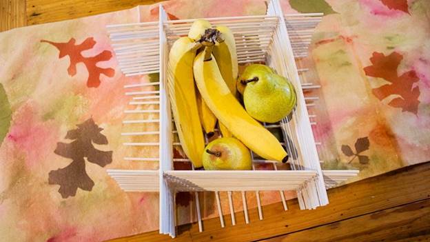 DIY Wooden Fruit Basket