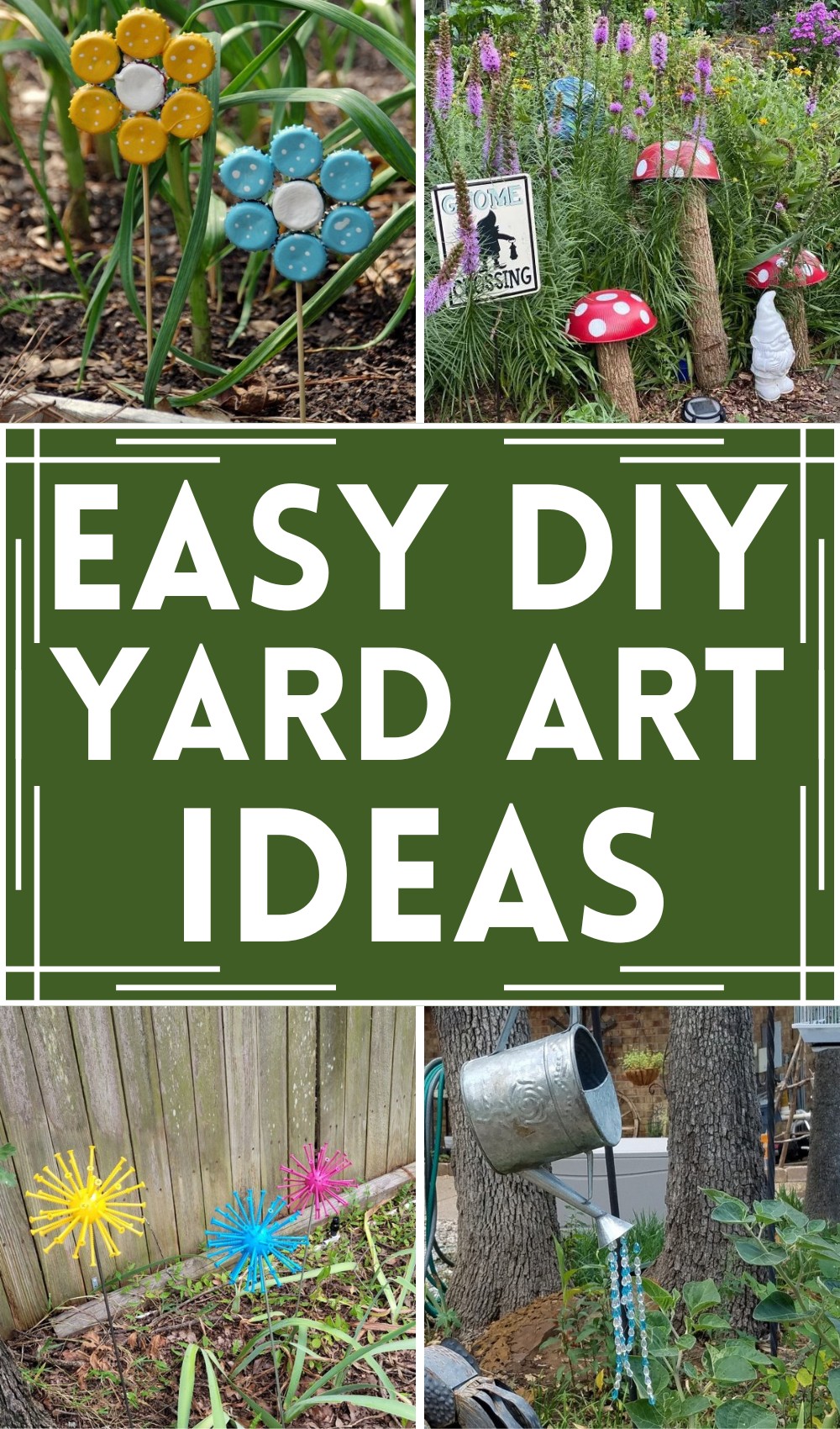DIY Yard Art Ideas