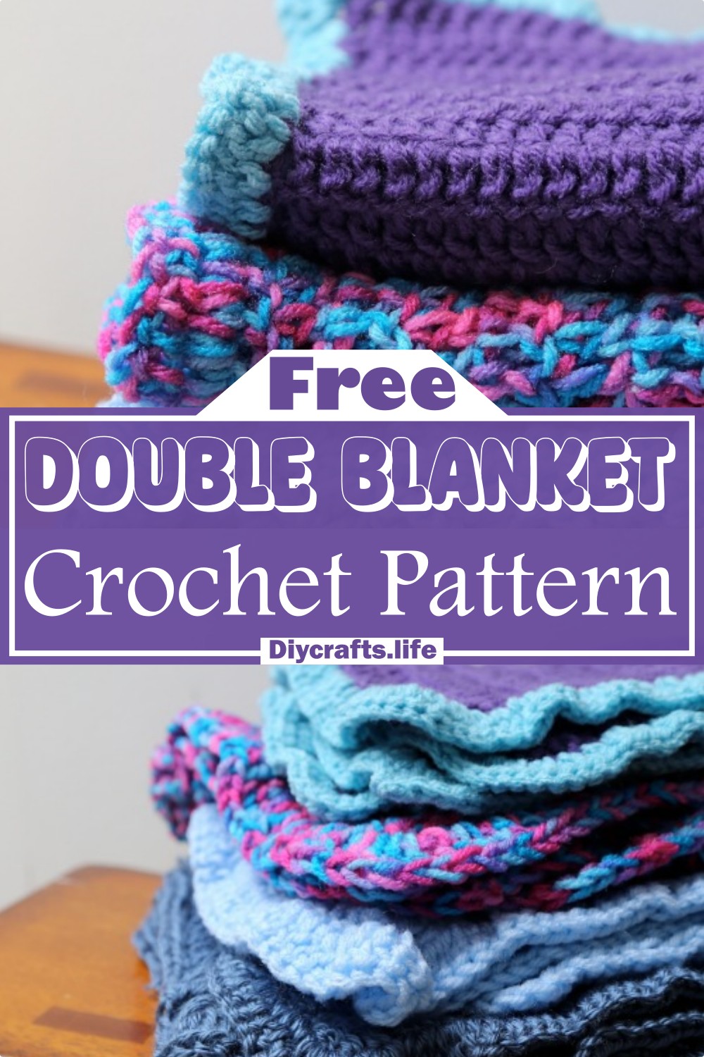 Double Crochet Blanket Free Pattern