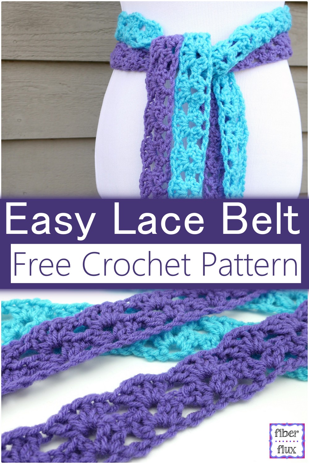 Easy Crochet Lace Belt Pattern
