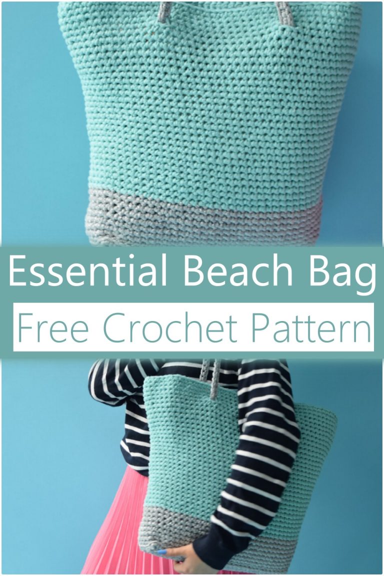 19 Free Crochet Beach Bag Patterns - DIY Crafts
