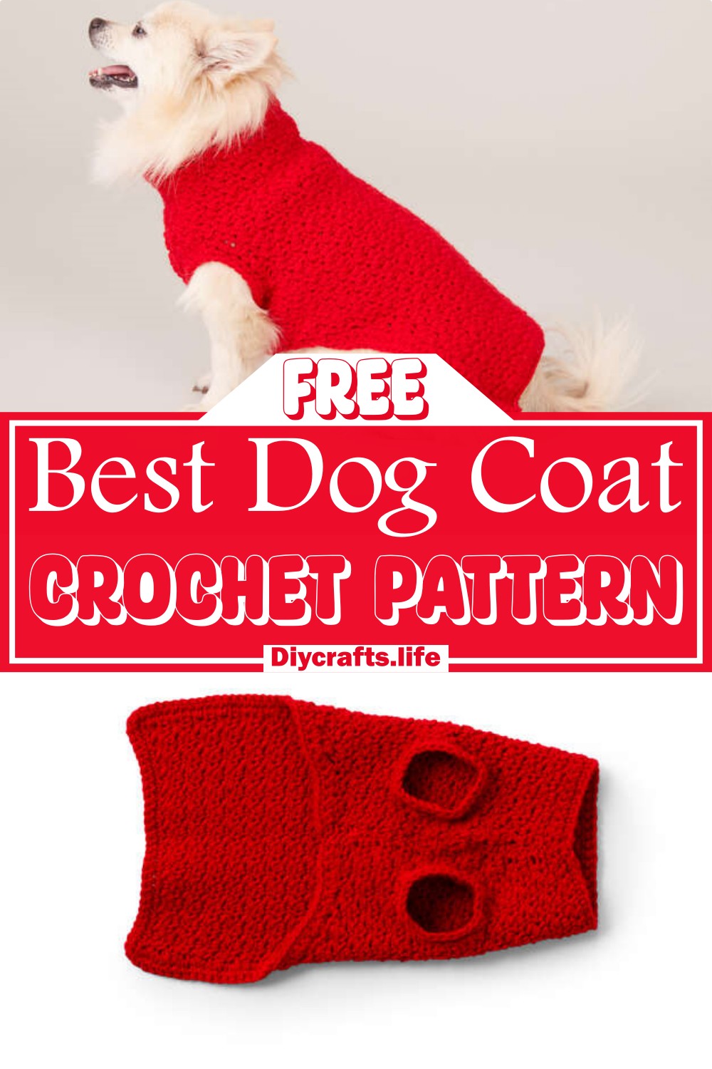 Free Crochet Best Dog Coat Pattern