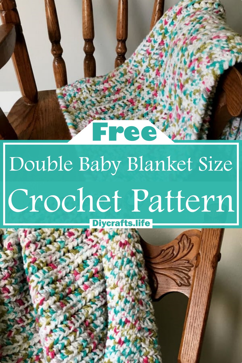 Free Double Crochet Baby Blanket Size