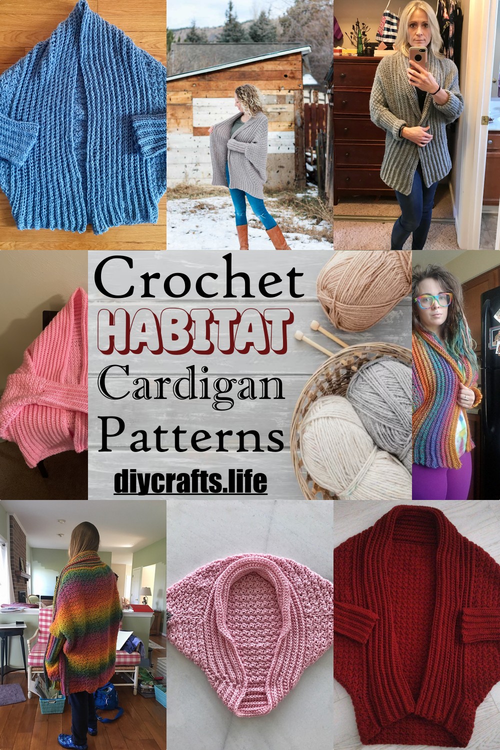 Habitat Cardigan Patterns