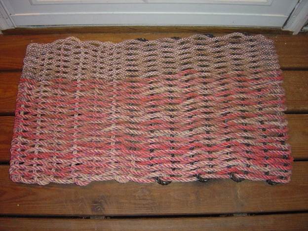 How To Make A Doormat Out Of Recycled Rope