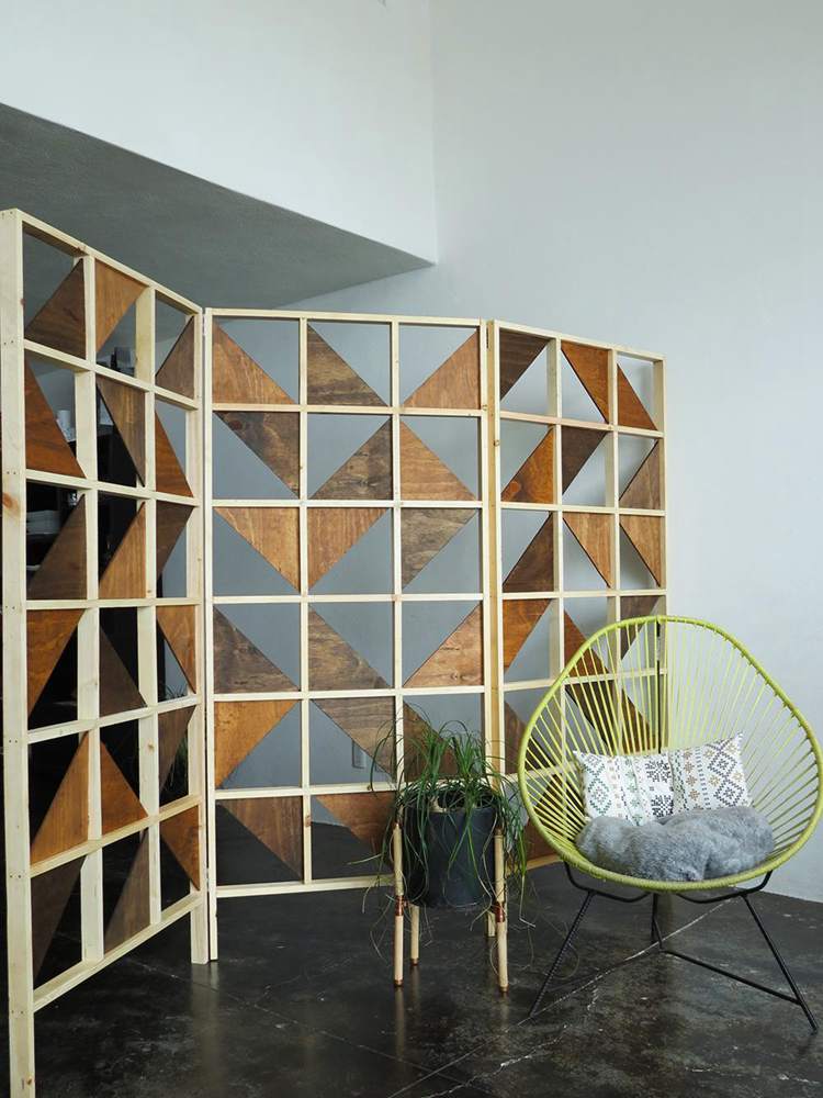 How To Make A Geometric Room Divider