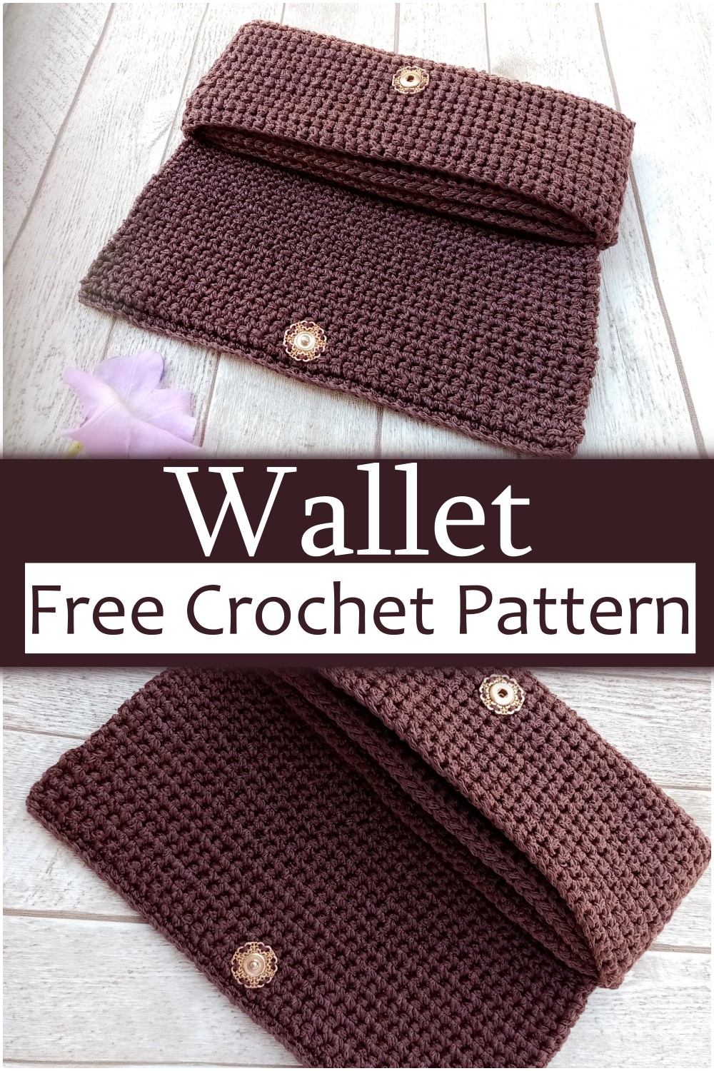 Crochet Wallet Pattern Free