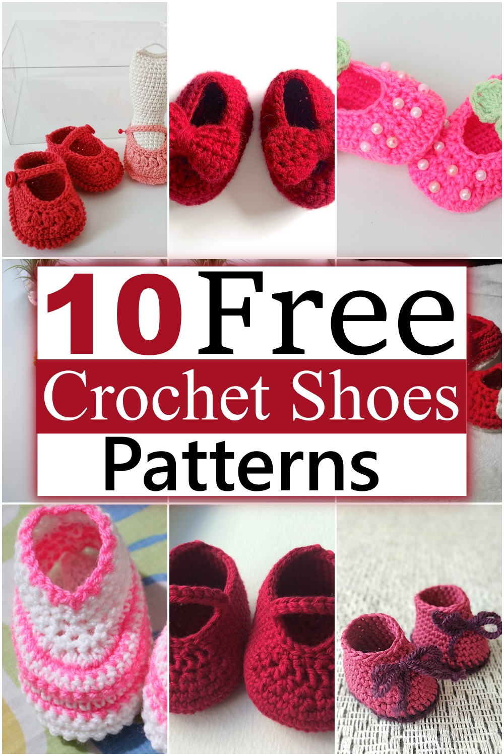 10 Crochet Shoes Patterns