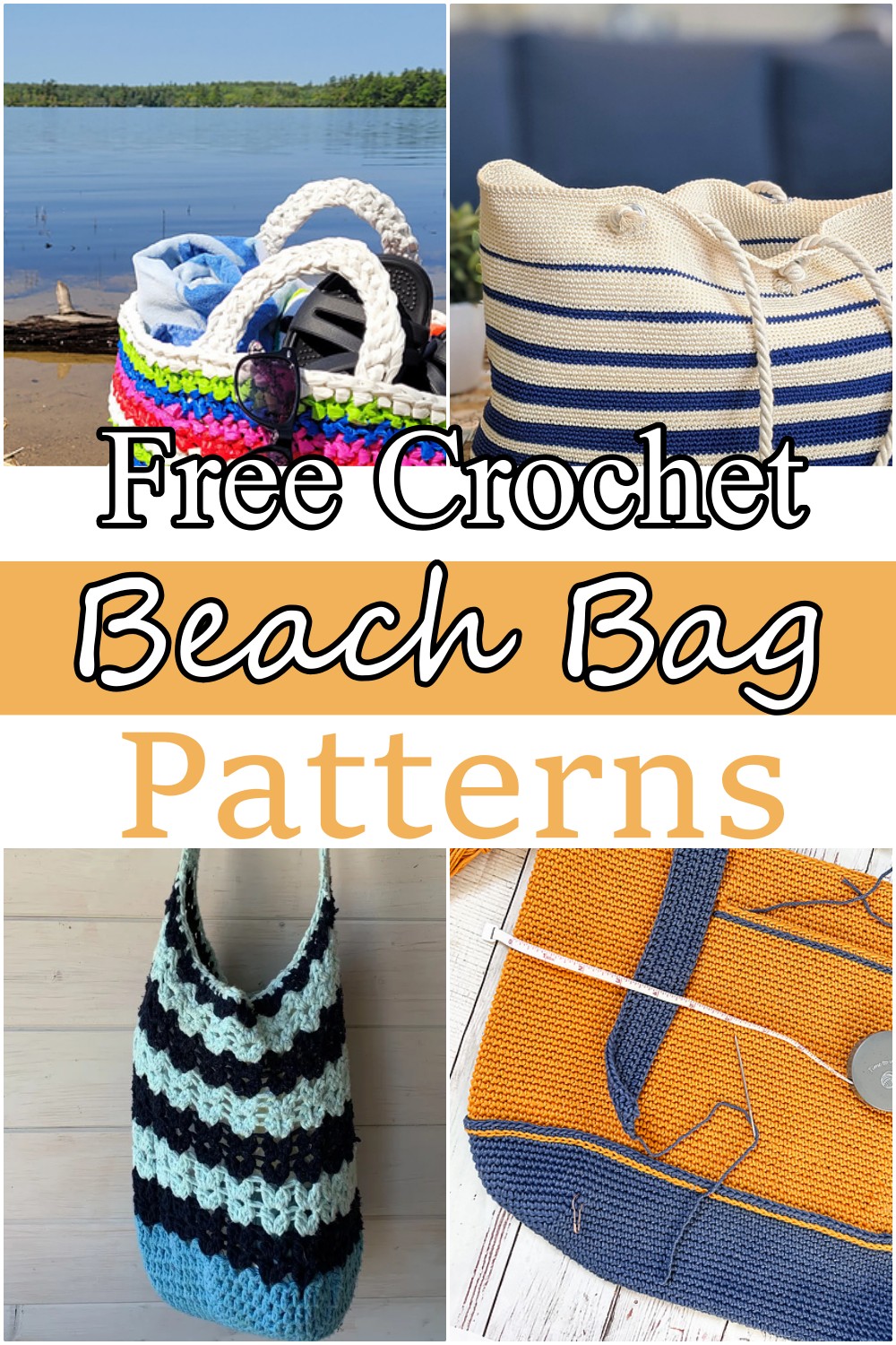 10 Free Crochet Beach Bag Patterns