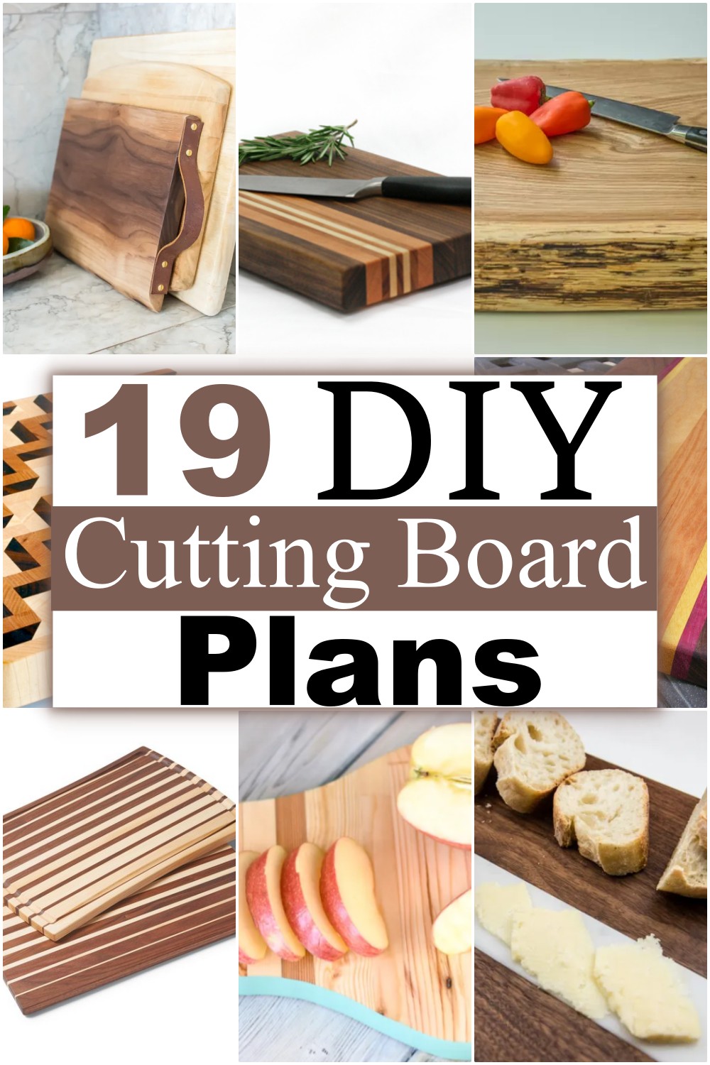 19 DIY Cutting Board Plans 1