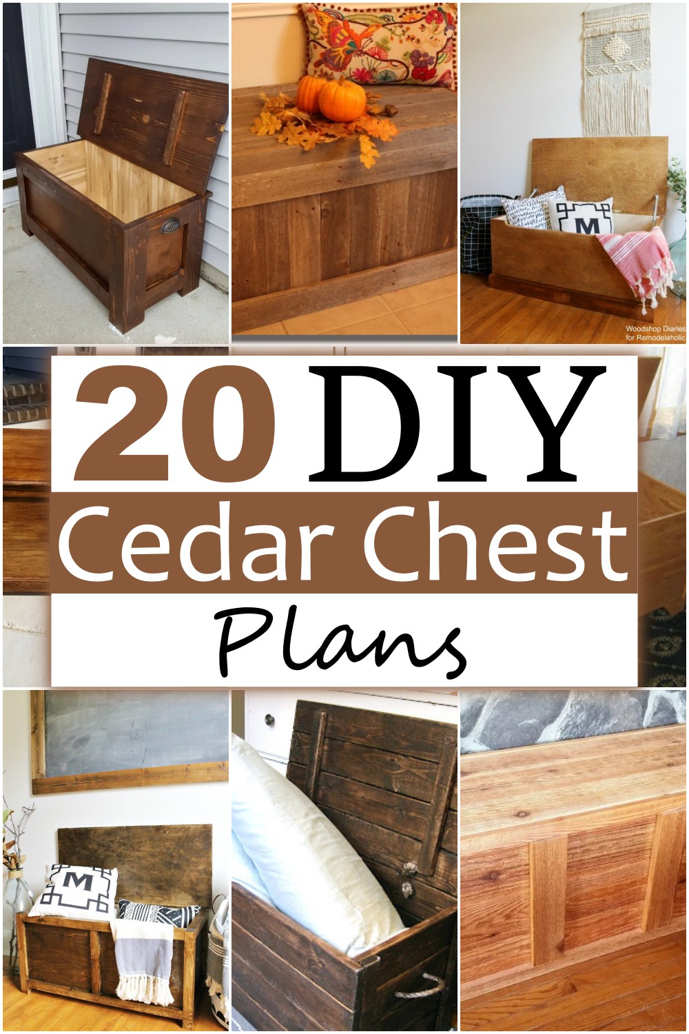 20 DIY Cedar Chest Plans