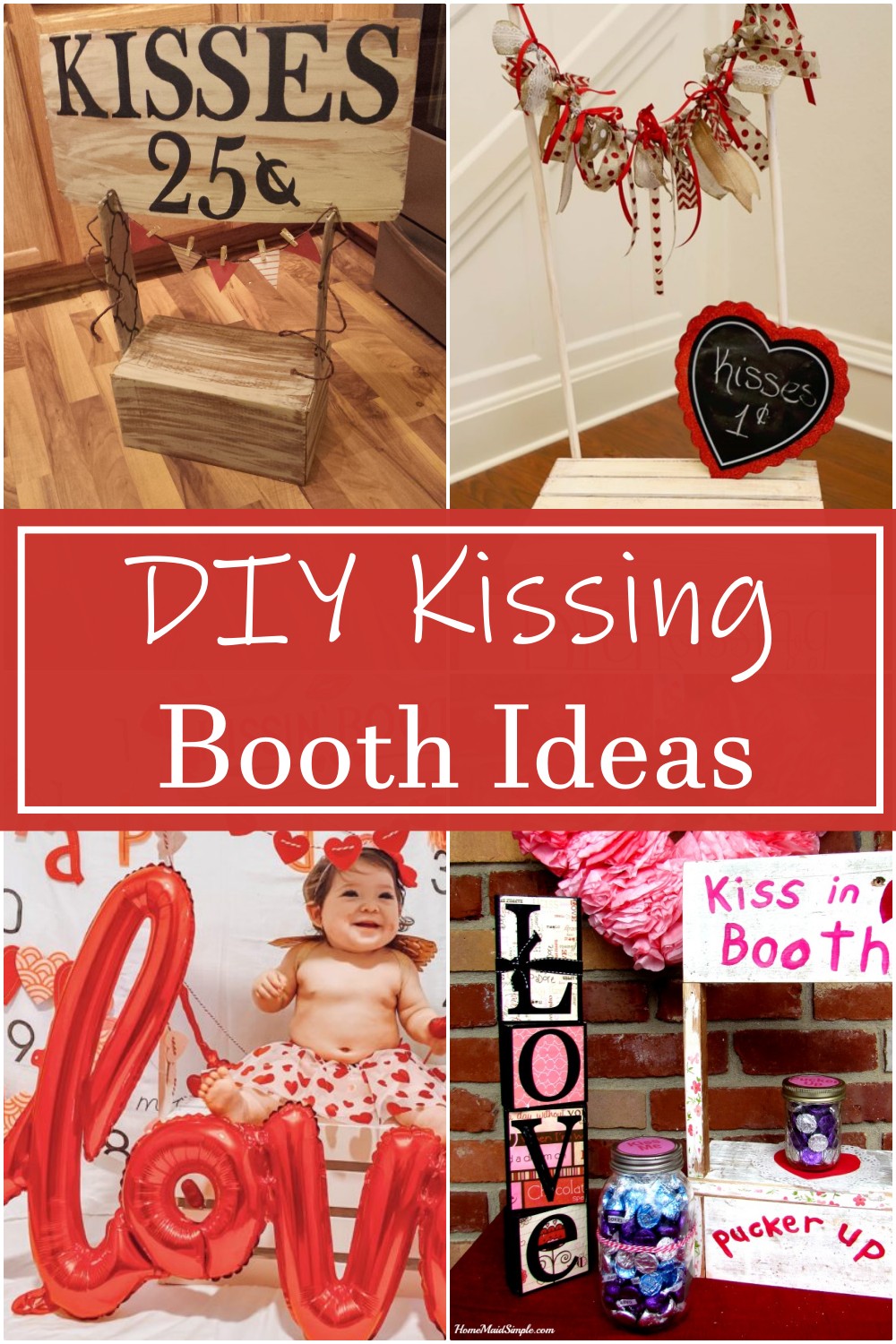 20 DIY Kissing Booth Ideas