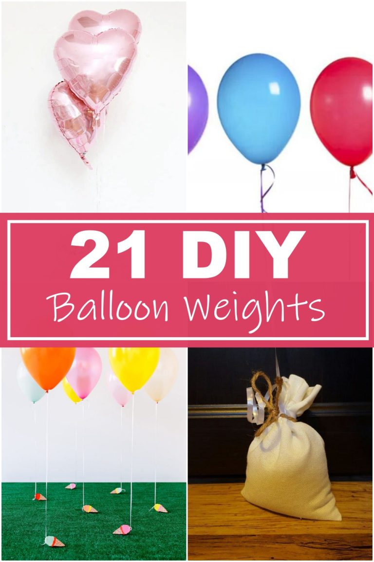 21 DIY Balloon Weights Cheap And Easy Ideas DIY Crafts