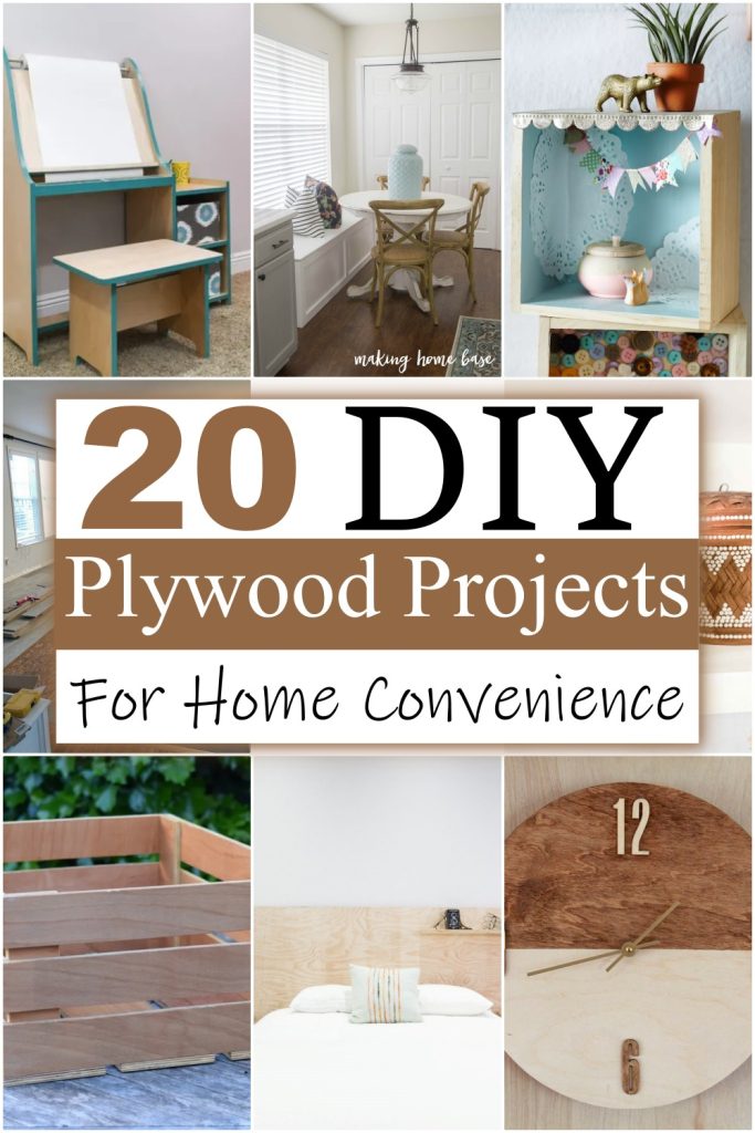 20 DIY Plywood Projects For Home Convenience - DIY Crafts