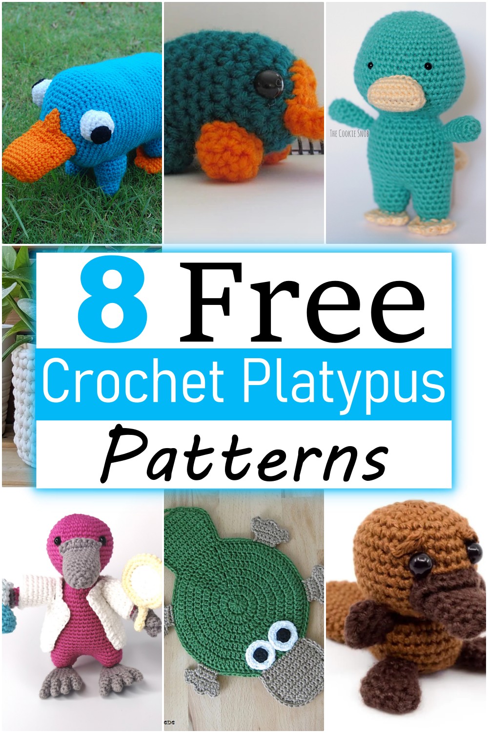 8 Free Crochet Platypus Patterns