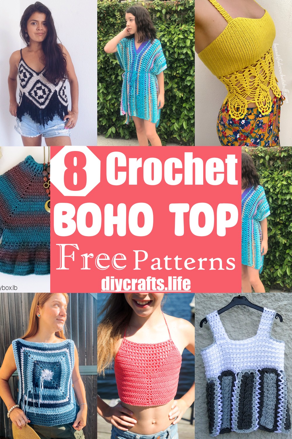 Boho Top Crochet Patterns 2