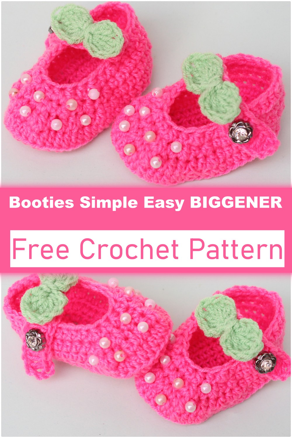 Beginner Crochet Shoes Pattern Free