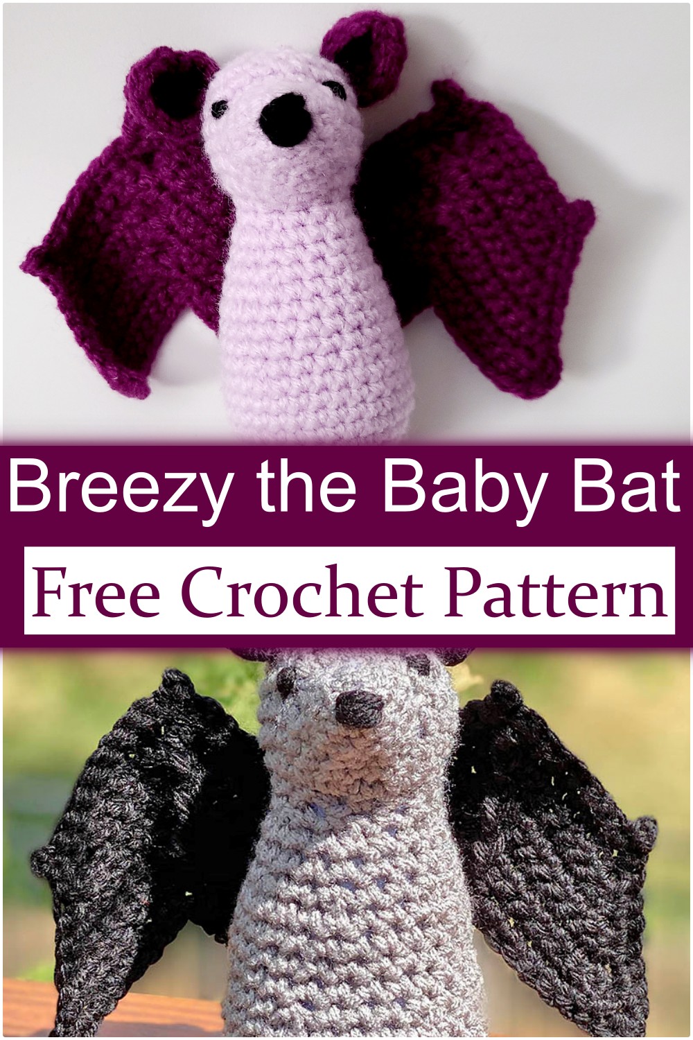 Breezy Crochet Bat Pattern Free