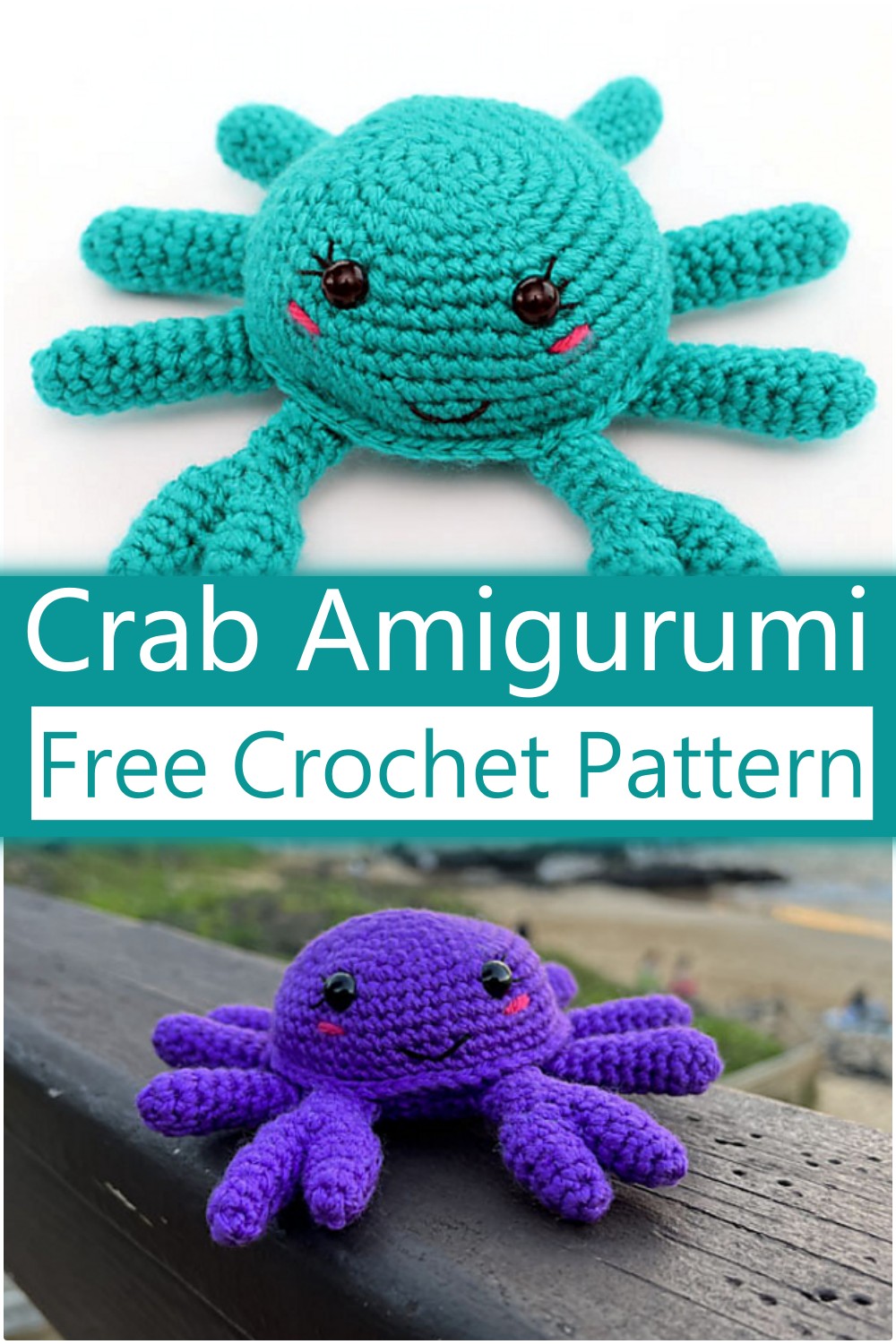 Crochet Amigurumi Crab Pattern