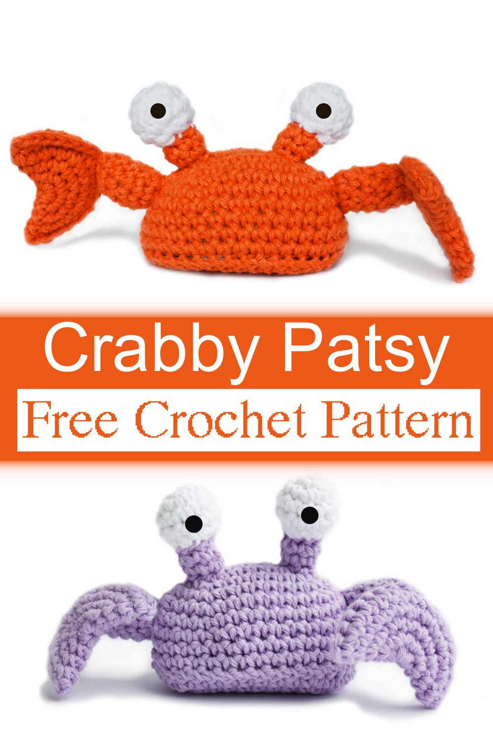 Patsy Mini Crab Crochet Pattern Free