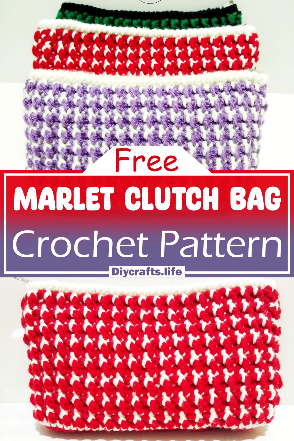 Crochet Marlet Clutch Bag Pattern