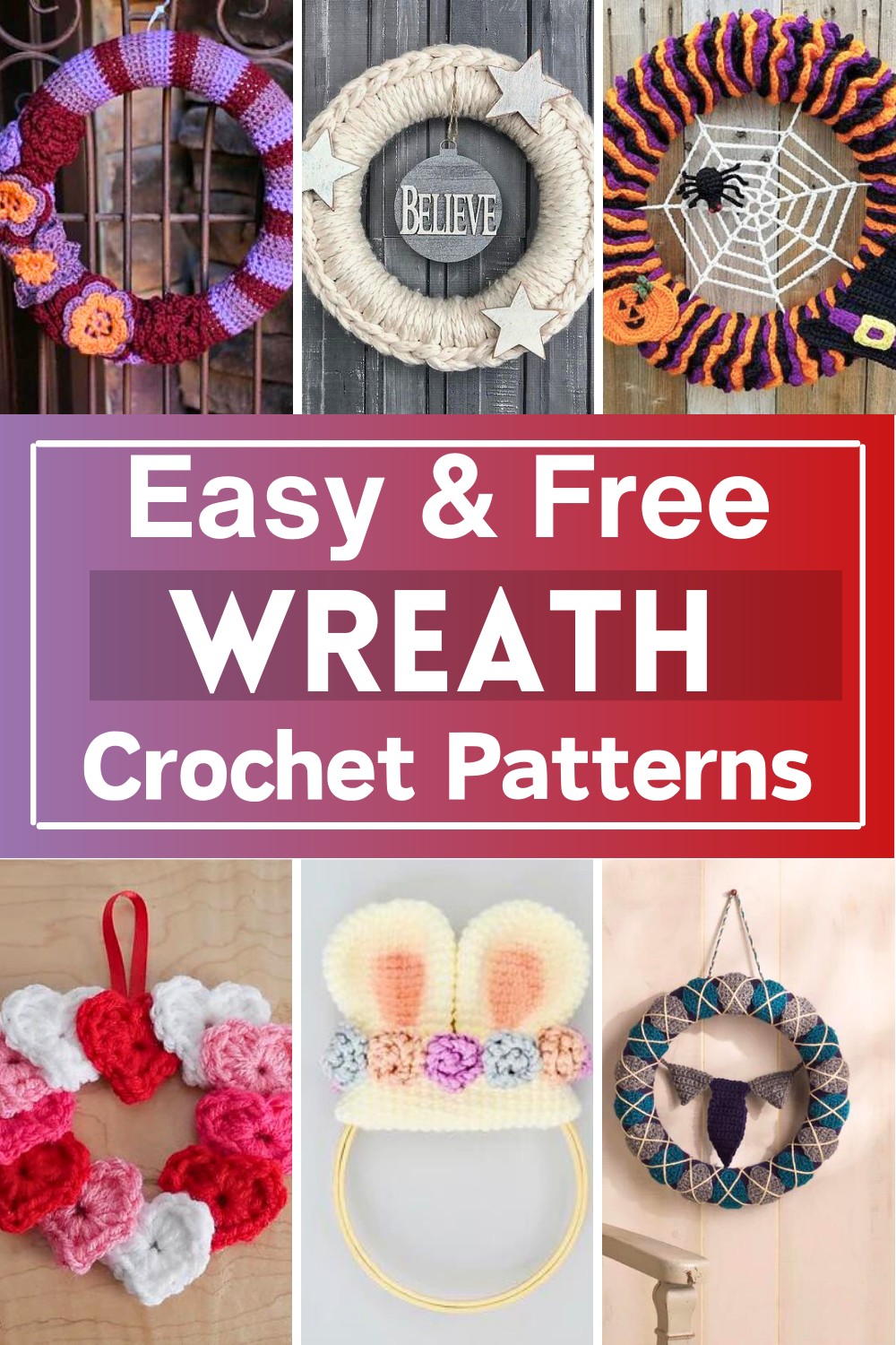 Crochet Wreath Patterns For All Occasions