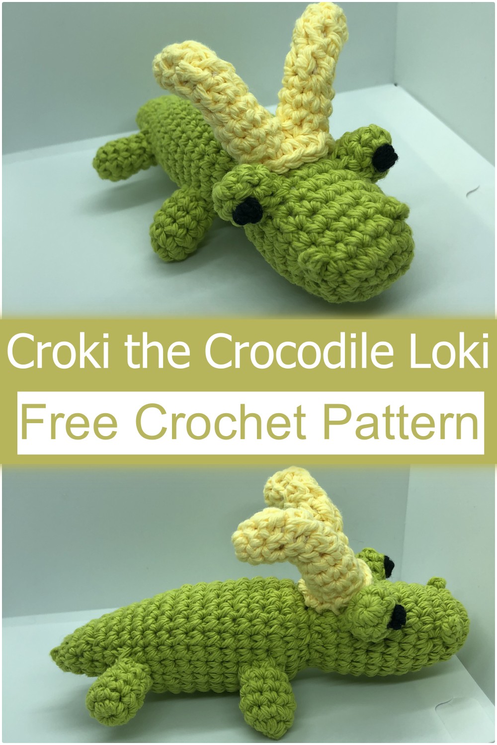 Alligator Loki Crochet Pattern Free