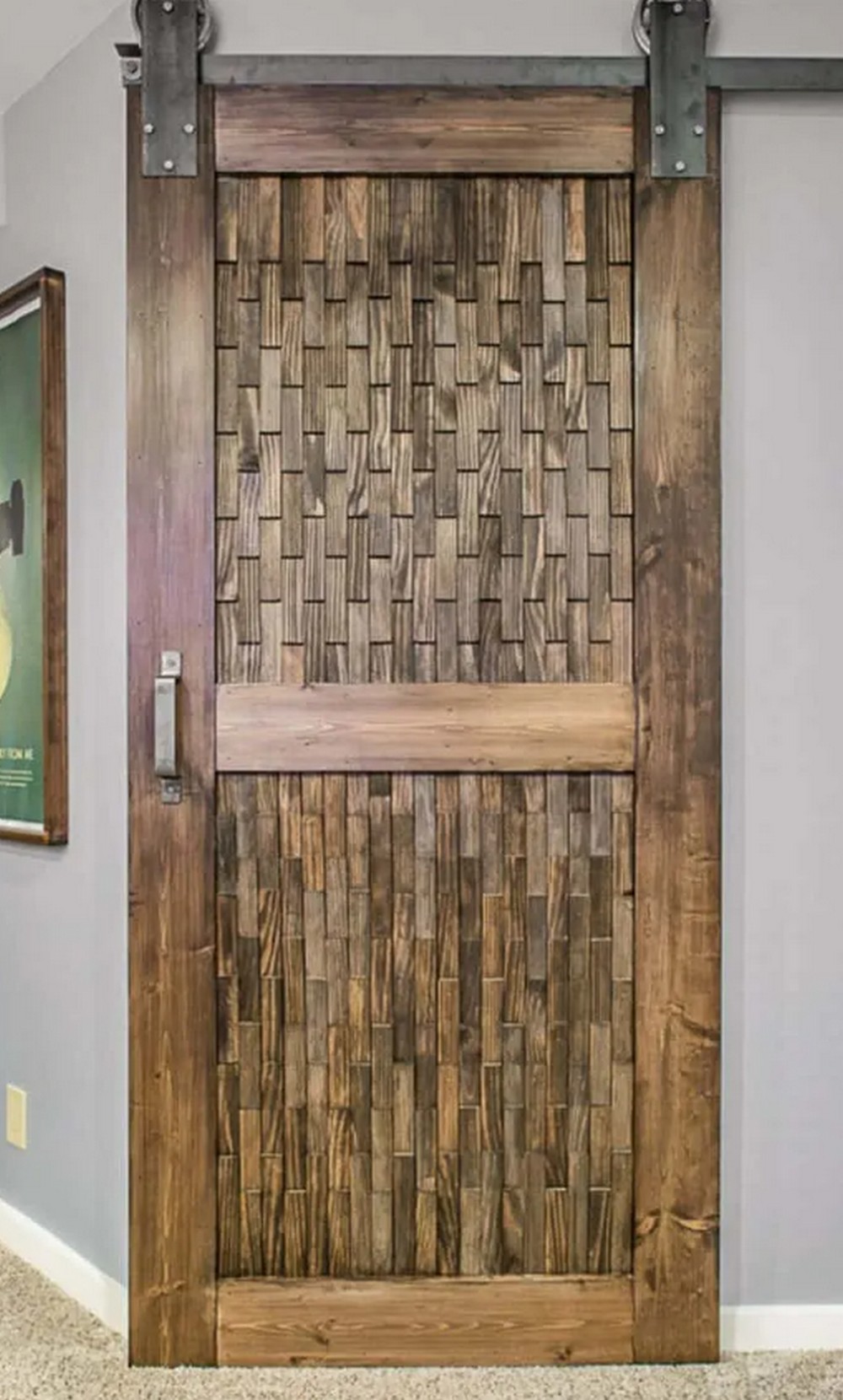 Barn Door Using 1x6 Boards